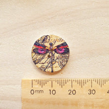 Load image into Gallery viewer, Buttons - Retro Wood Mixed