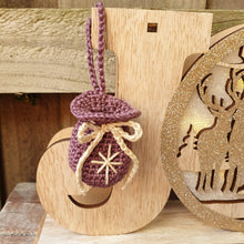 Load image into Gallery viewer, Christmas Crochet: Santa's Sack Ornament - PDF Download Only