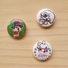 Load image into Gallery viewer, Buttons - Skulls