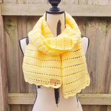 Load image into Gallery viewer, Hello Sunshine Scarf - PDF Download Only