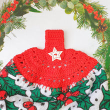 Load image into Gallery viewer, Christmas Crochet: Tea Towel Topper - PDF Download Only