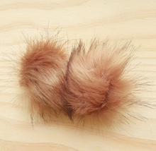 Load image into Gallery viewer, Faux Fur Pom Pom - Elastic 6cm