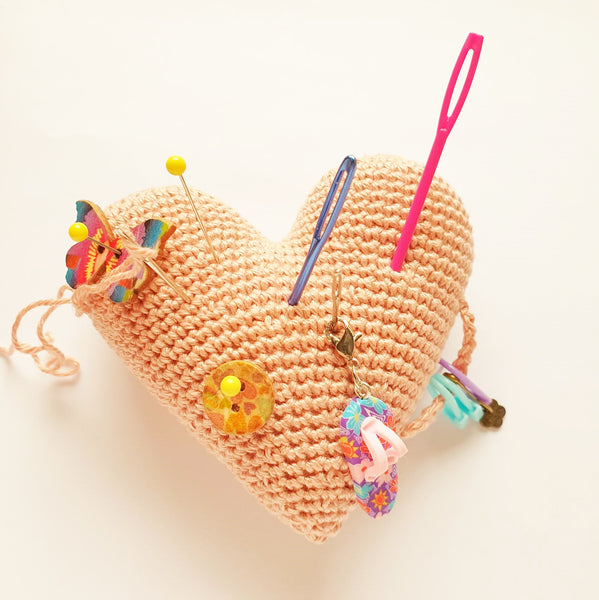 I Love My Craft - Crochet Pin Cushion