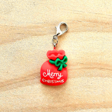 Load image into Gallery viewer, Stitch Markers - Christmas Charm
