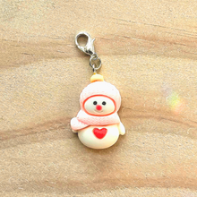 Load image into Gallery viewer, Stitch Markers - Christmas Charm
