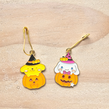 Load image into Gallery viewer, Stitch Markers - Pumpkin Friends
