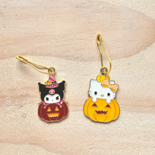 Load image into Gallery viewer, Stitch Markers - Pumpkin Friends
