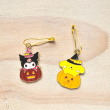Load image into Gallery viewer, Stitch Markers - Pumpkin Friends
