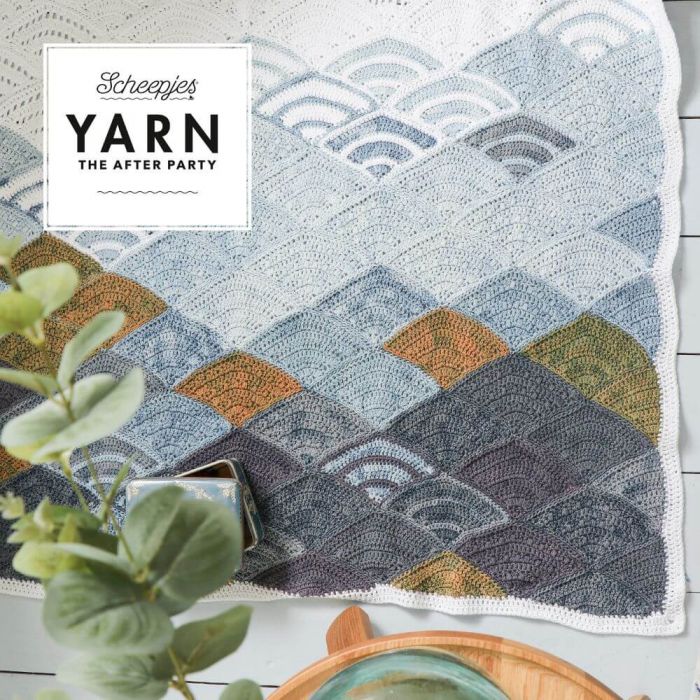 Yarn The After Party - Mountain Clouds Blanket Pattern