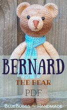 Load image into Gallery viewer, Bernard the Bear - PDF Download Only
