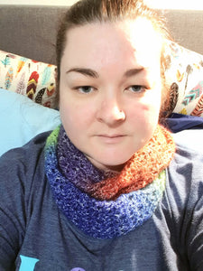Desert Rainbows - Infinity Cowl - PDF Download Only