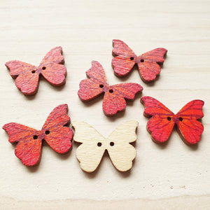 Buttons - Butterflies
