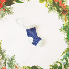 Load image into Gallery viewer, Christmas Crochet: Christmas Stocking Ornament - PDF Download Only
