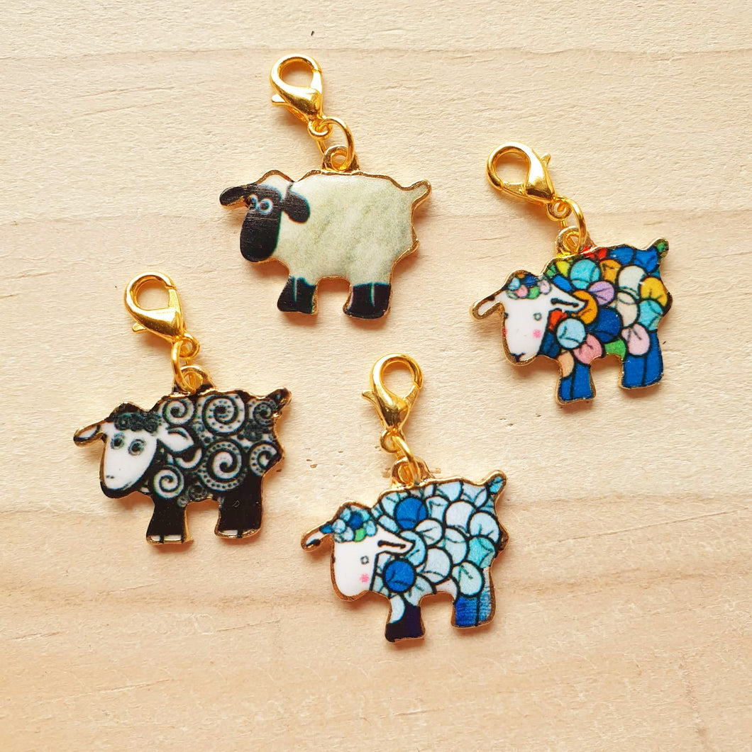 Stitch Markers - Coloured Sheep
