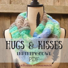 Load image into Gallery viewer, Hugs &amp; Kisses Infinity Cowl - PDF Download Only
