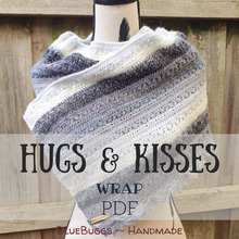 Load image into Gallery viewer, Hugs &amp; Kisses Wrap - PDF Download Only
