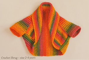 Panda - Knit or Crochet Shrug