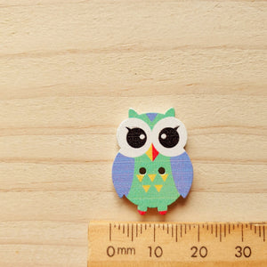 Buttons - Owls