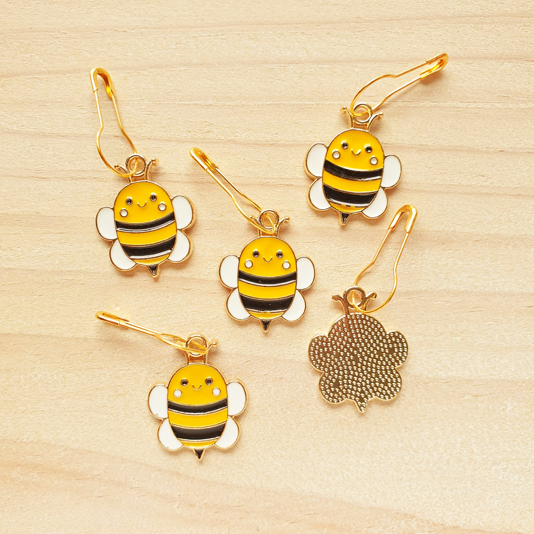 Stitch Markers - Queen Bee