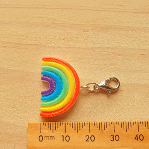 Stitch Markers - Rainbow Sparkle