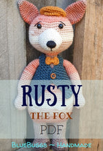 Load image into Gallery viewer, Rusty the Fox - PDF Download Only
