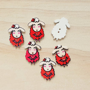 Buttons - Sheep