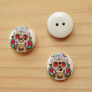 Buttons - Skulls