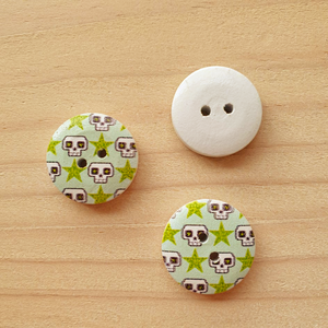 Buttons - Skulls
