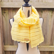 Load image into Gallery viewer, Hello Sunshine Scarf - PDF Download Only
