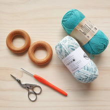 Load image into Gallery viewer, Crochet Teething Ring - PDF Download Only
